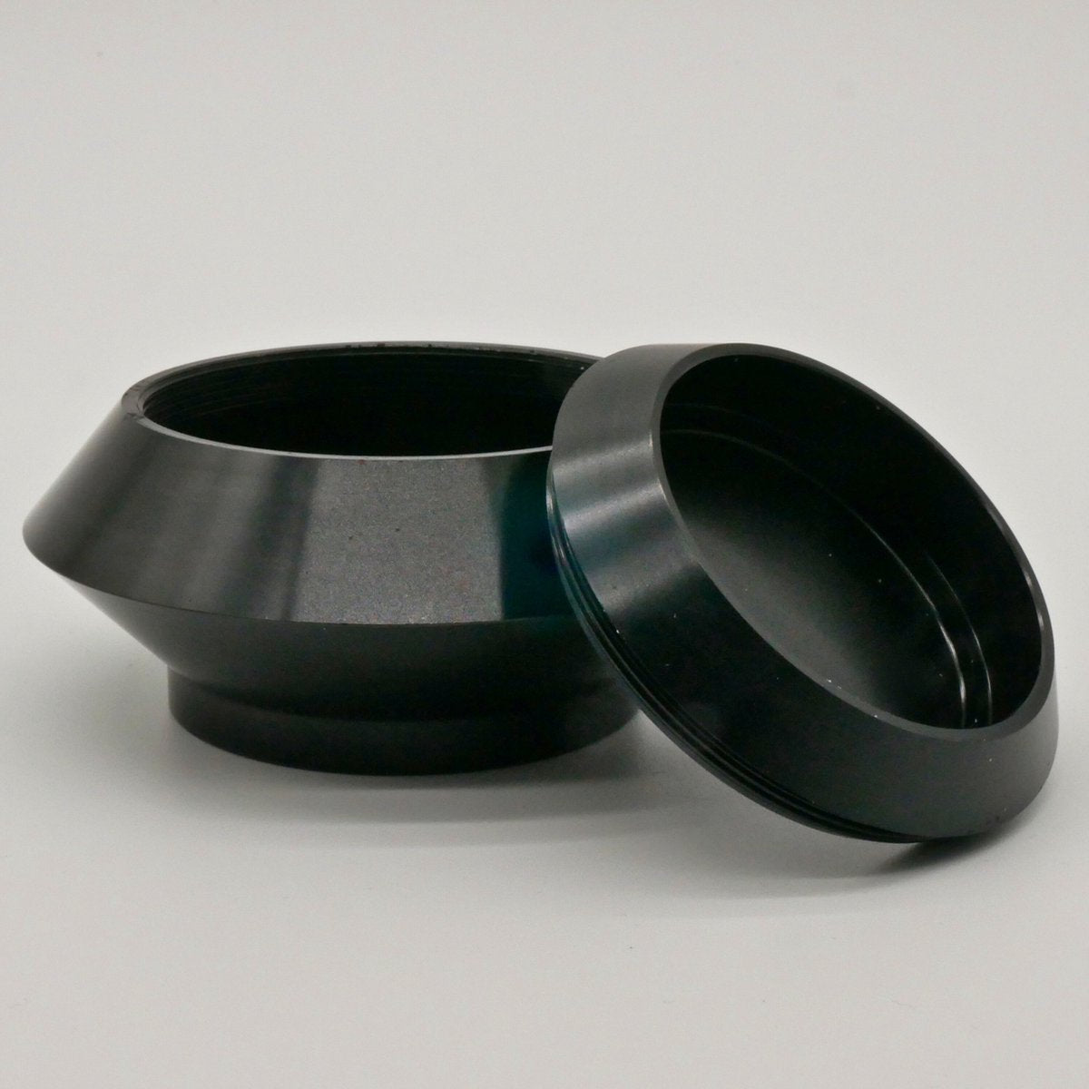 Mini urn - Waxinelichthouder - Zwart kleurig - Met waxinelichtje - Kaars