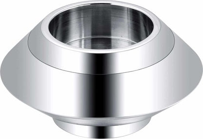 Mini urn - Waxinelichthouder - Zwart kleurig - Met waxinelichtje - Kaars